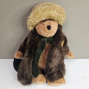 Boyds Bears Aunt Bessie Skidoo Plush Artisan Series Jointed Stuffed 9" 1998